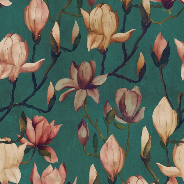 Galerie Wallpaper Product code: DW2017 - Designer Walls Wallpaper Collection - Heron Green Colours -  