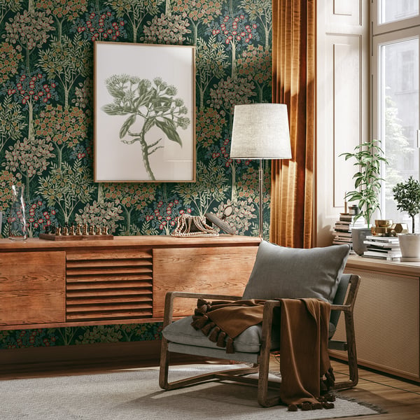 Galerie Wallpaper Product code: TJ40304_2 - Mulberry Tree Wallpaper Collection - Multi-coloured Colours -  