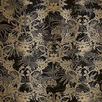 Galerie Wallcoverings Product Code 12587 - Ted Baker Fantasia Wallpaper Collection - Black Gold Colours -  