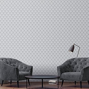 Galerie Wallcoverings Product Code 32722 - City Glam Wallpaper Collection - Silver Grey Colours -  