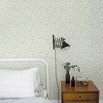 Galerie Wallcoverings Product Code 33019 - Apelviken Wallpaper Collection - Green White Colours -  