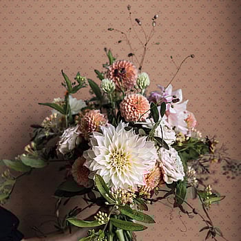 Galerie Wallcoverings Product Code 33028 - Apelviken Wallpaper Collection - Blue Pink Gold Colours -  