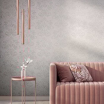 Galerie Wallcoverings Product Code 34013 - The New Design Book Wallpaper Collection - Rose, Grey Colours -  