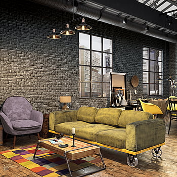 Galerie Wallcoverings Product Code 34170 - Loft 2 Wallpaper Collection - Grey Colours -  