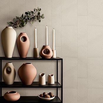 Galerie Wallcoverings Product Code 34642 - Terra Wallpaper Collection - Grey Colours -  