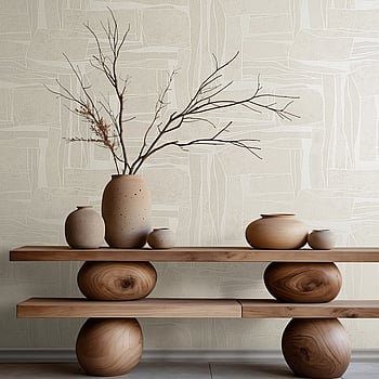 Galerie Wallcoverings Product Code 34646 - Terra Wallpaper Collection - Beige Colours -  