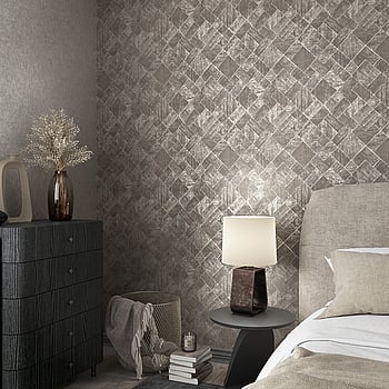 Galerie Wallcoverings Product Code 35511 - Odyssey Wallpaper Collection - Silver Grey Colours -  