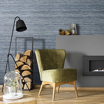 Galerie Wallcoverings Product Code 64941 - Feel Wallpaper Collection - Blue Navy Cream Colours -  