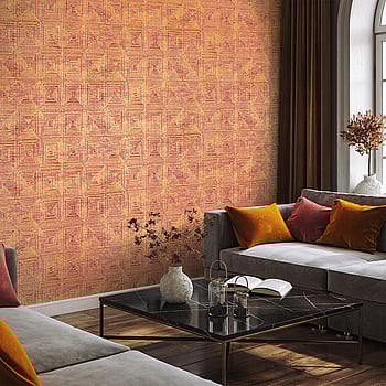 Galerie Wallcoverings Product Code 65345 - Pepper Wallpaper Collection - Curcuma Colours -  