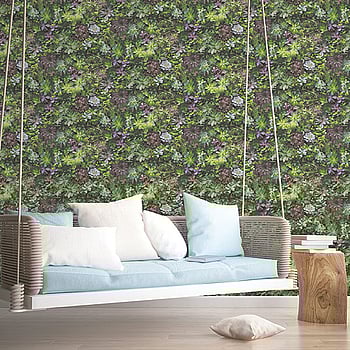 Galerie Wallcoverings Product Code 7322 - Evergreen Wallpaper Collection - Multicolor Colours -  
