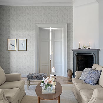 Galerie Wallcoverings Product Code 82001 - Hidden Treasures Wallpaper Collection - White beige Colours -  