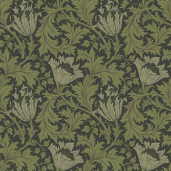 Galerie Wallcoverings Product Code 82005 - Hidden Treasures Wallpaper Collection - Green black Colours -  
