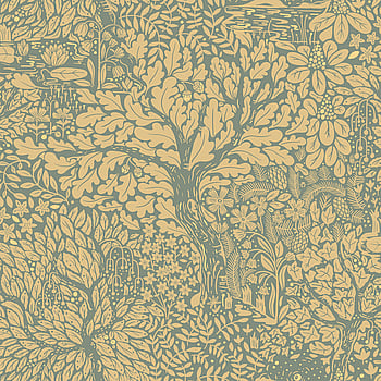 Galerie Wallcoverings Product Code 83107 - Hjarterum Wallpaper Collection - Green Colours -  
