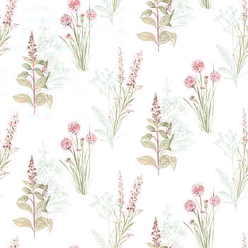 Galerie Wallcoverings Product Code AB42442 - Abby Rose 4 Wallpaper Collection - Teal Pink Colours -  