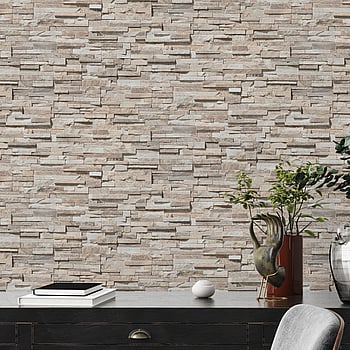 Galerie Wallcoverings Product Code BB51151 - Bricks And More Wallpaper Collection - Beige Brown Grey Colours -  