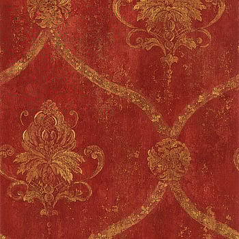 Galerie Wallcoverings Product Code CI38254 - Classic Silks 4 Wallpaper Collection - Red, Tan, Ochre, Terra Cotta Colours -  