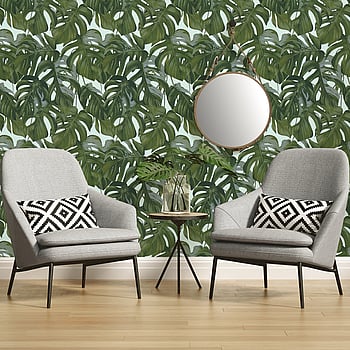 Galerie Wallcoverings Product Code ES31146 - Escape Wallpaper Collection - Beige, Grey, Green Colours -  