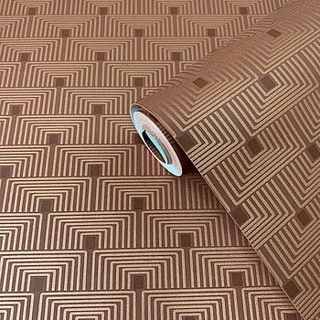 Galerie Wallcoverings Product Code F-PL3007 - Boutique Wallpaper Collection - Orange Colours -  