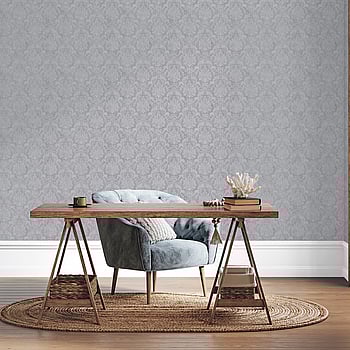 Galerie Wallcoverings Product Code G68090 - Special FX 2 Wallpaper Collection - Pearl, Silver Colours -  