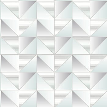 Galerie Wallcoverings Product Code GX37632 - Geometrix Wallpaper Collection - Mint Silver Colours -  