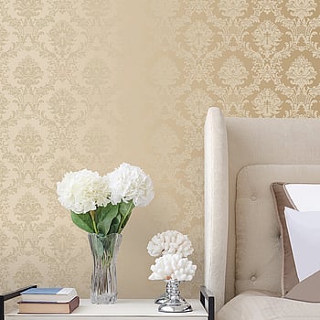 Galerie Wallcoverings Product Code SB37901 - Simply Silks 4 Wallpaper Collection - Warm Metallic Gold Colours -  