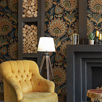 Galerie Wallcoverings Product Code TJ41006 - Mulberry Tree Wallpaper Collection - Multi-coloured Colours -  